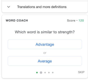 Google-Word-Coach