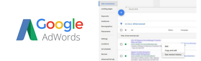 google-adwords-historique-annonce